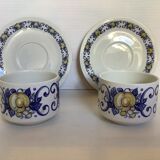 Pair large cups cadiz villeroy and boch