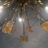 Lustre en verre de Murano