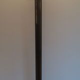 Black lacquered and brass floor lamp