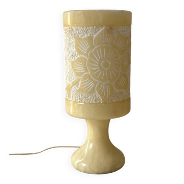 Lampe en albâtre