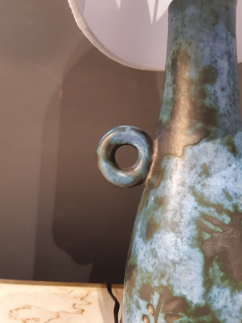 Jacques Blin ceramic lamp