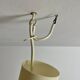 Suspension vintage en nacre et laiton