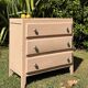 Commode vieux rose