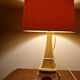 Vintage advertising lamp Garnier – Eiffel Tower in ceramic – Paris