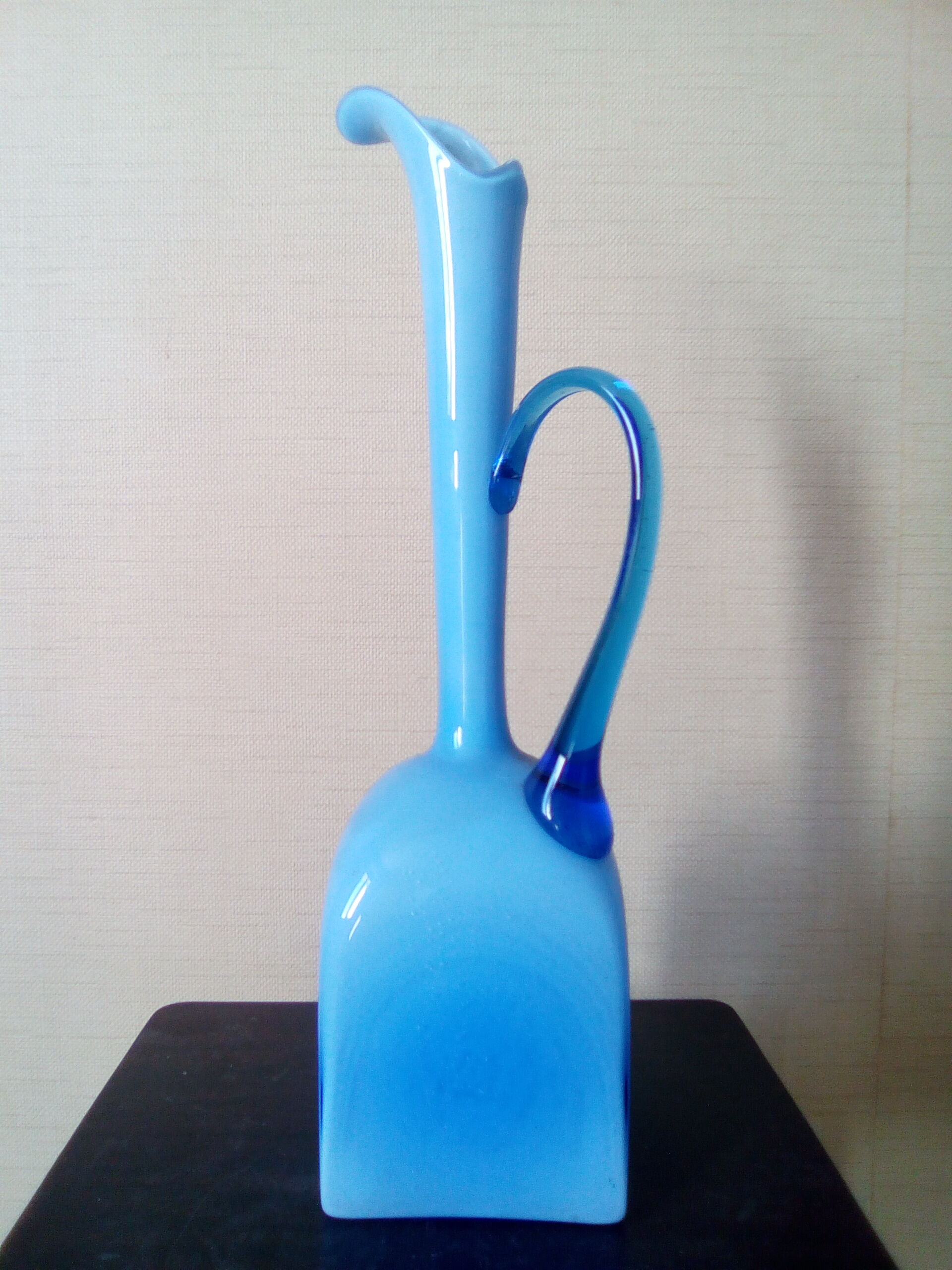 Vlown glass ewer 70s