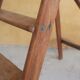 Vintage wooden stepladder