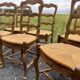 6 Provencal chairs