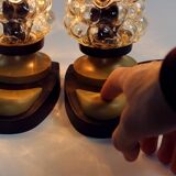 Space Age Table Lamps By Helena Tynell For Orion Leuchten, 1960s, Set Of 2