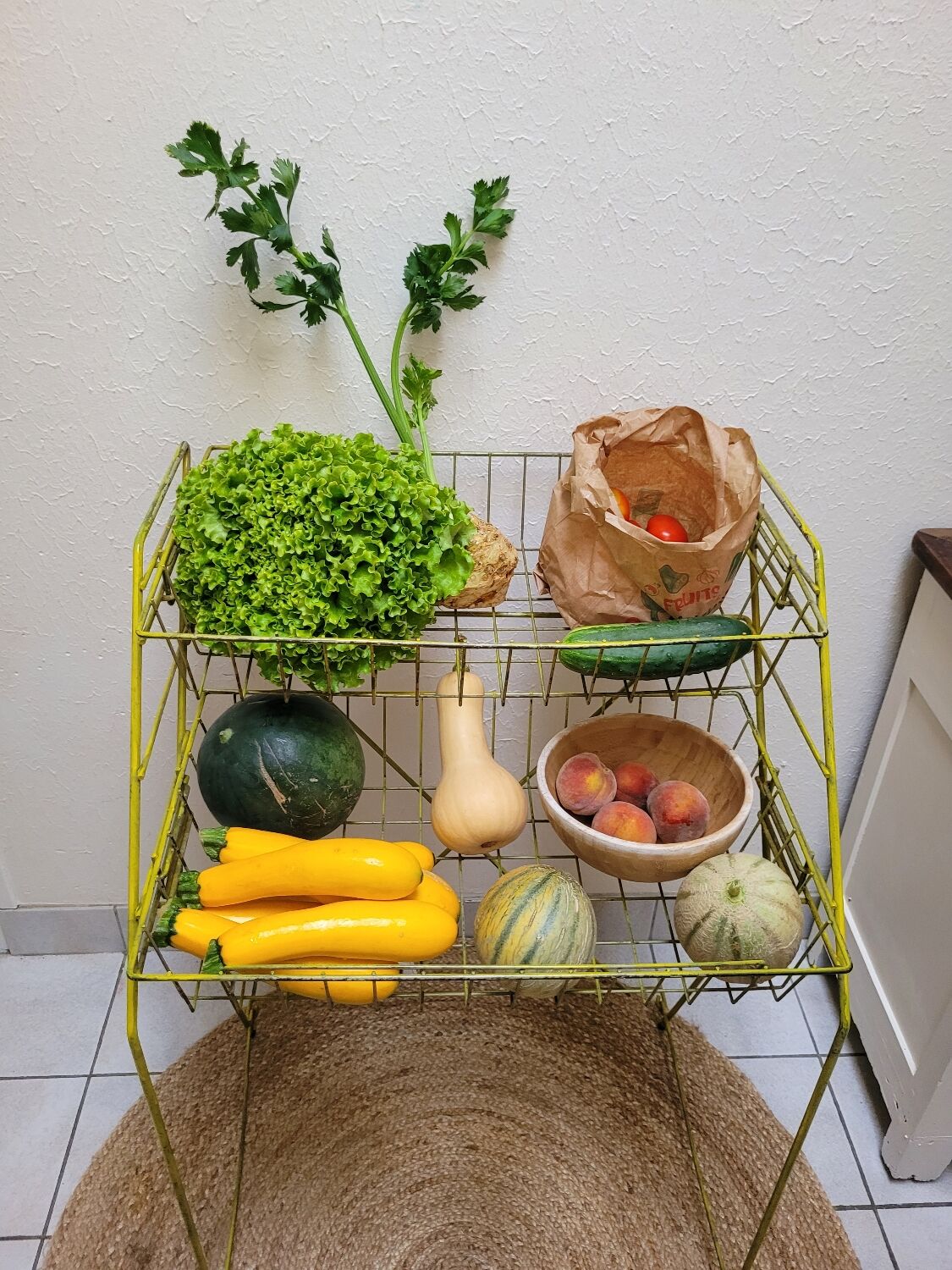 Vegetable display