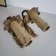 Antique Pair of Louis XV Style Gilt Metal Wall Sconces