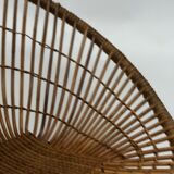 Rohe Noordwolde rattan armchair, 1960, Netherlands