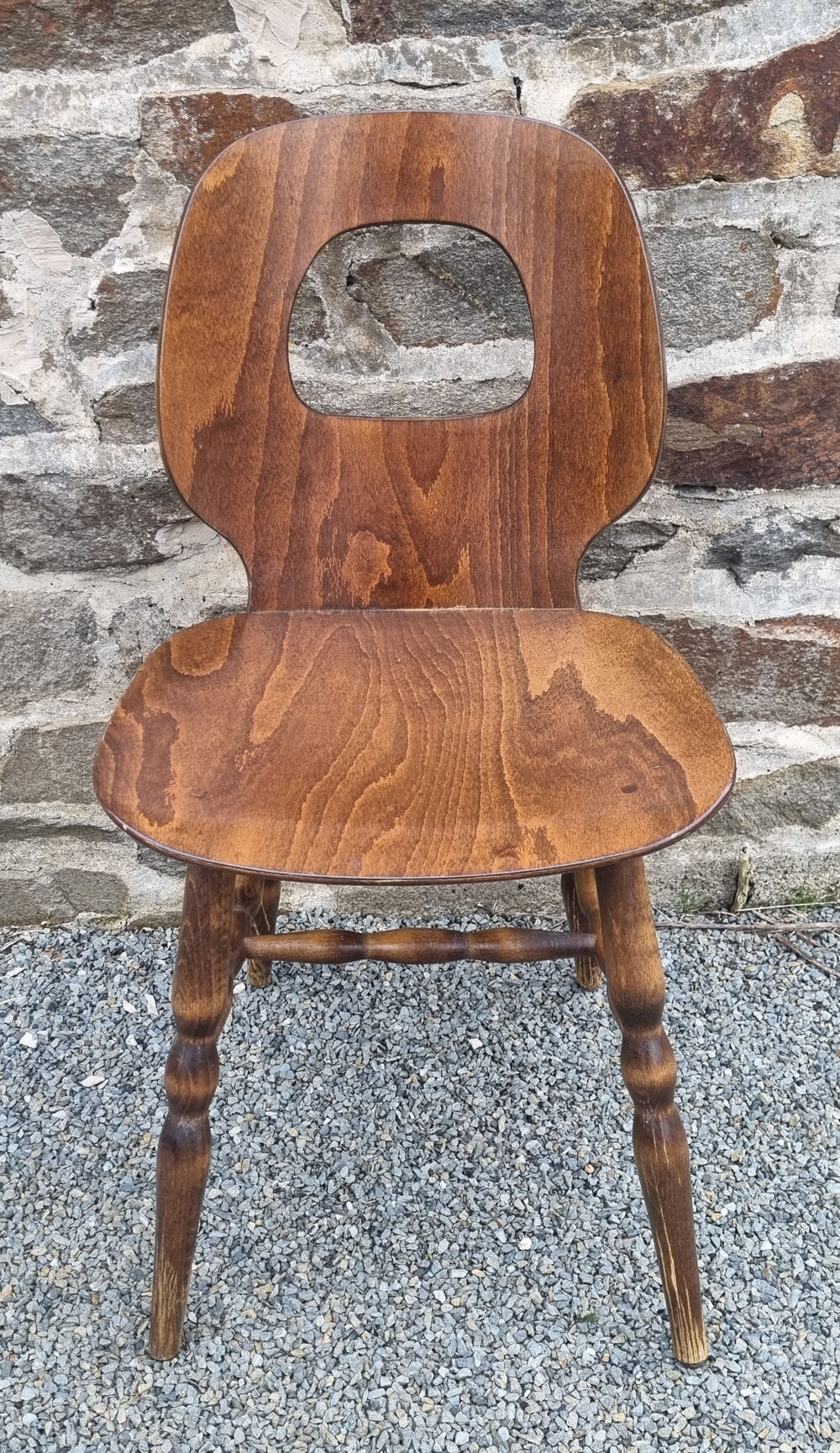 5 Baumann chairs, Scandinavian spirit, vintage 60s