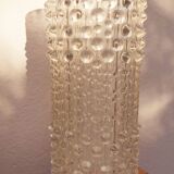 Brutalist crystal vase 1970