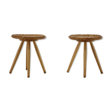 1970s Pair of Jan Kalous Side Tables for ULUV ,Czechoslovakia