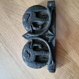 Opium scale in burma wooden box