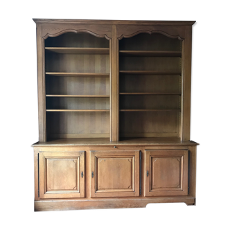 Solid oak library