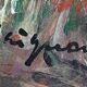Tableau HSP "Windy Prairie" signed Guignaux? 20th century.