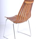 Set of 4 mid century dining chairs by Hans Brattrud for Hove Mobler