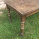 Farmhouse table in pine and beech