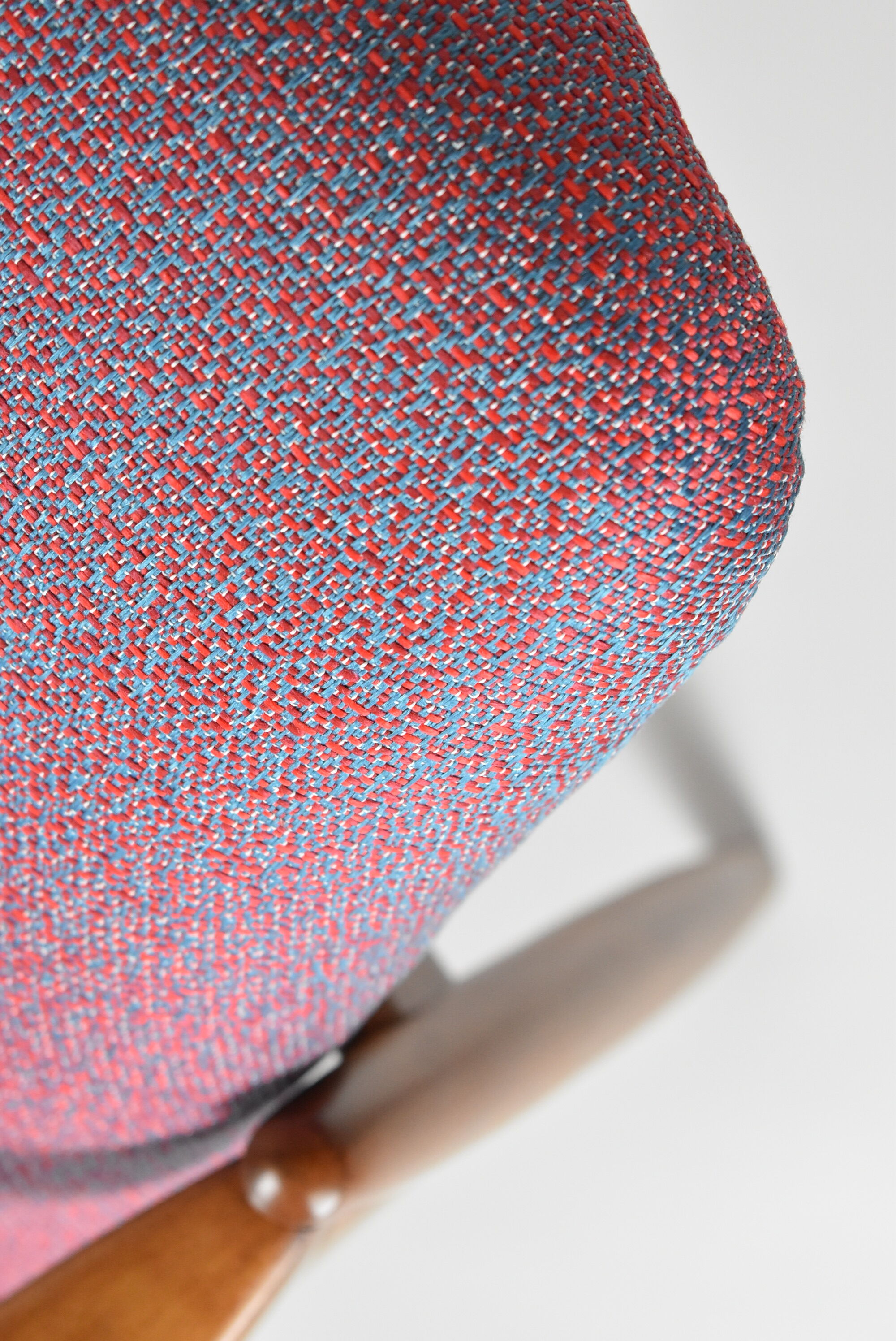 Original restored armchair GFM-64, signed by designer E.Homa, 1960s