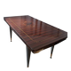 rosewood veneered table from the 1960s