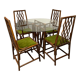 Rattan table and chairs