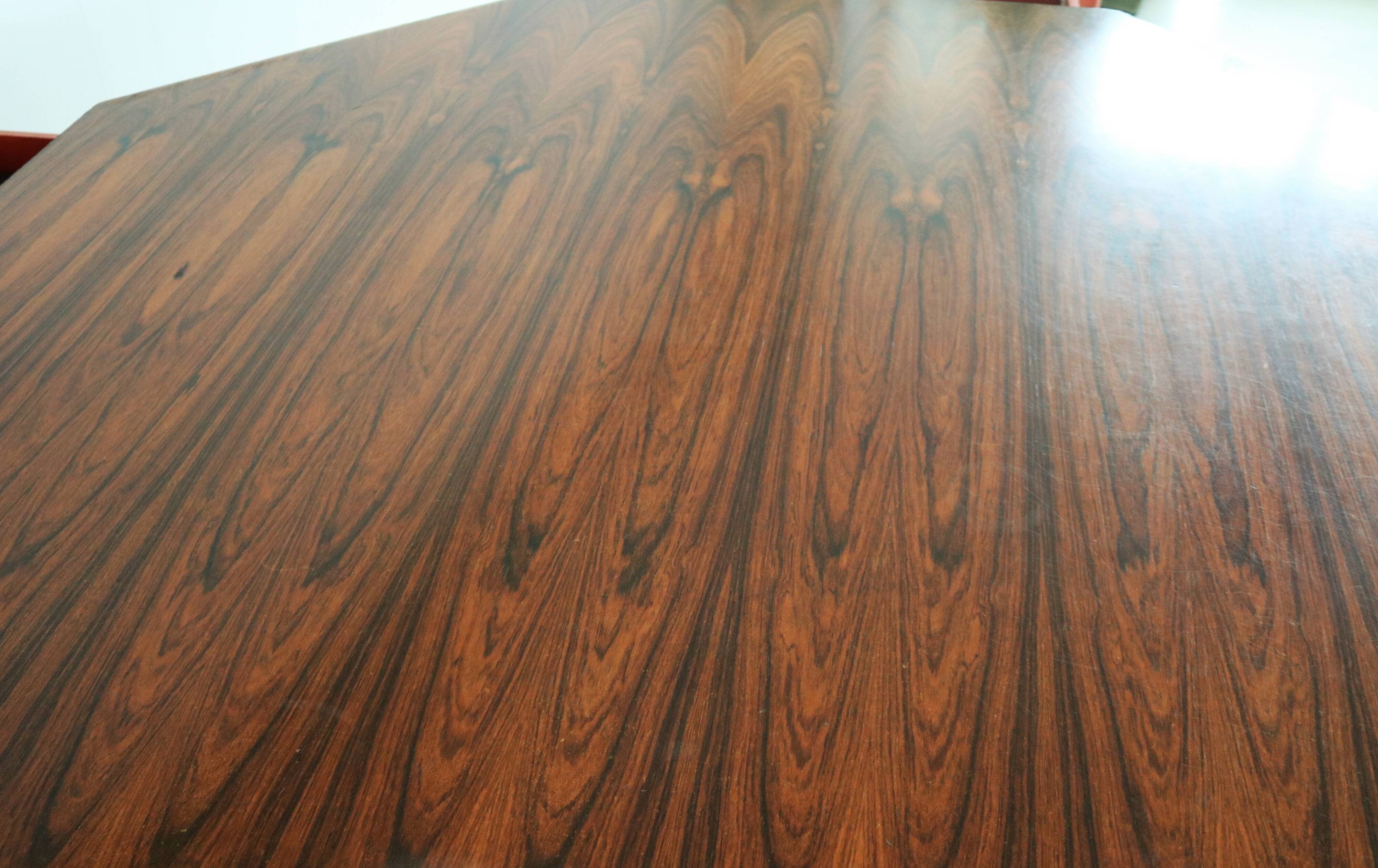 Octagonal dining ore conference table with drawers