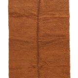 Plain Moroccan Brown Rug - 257 x 164 cm