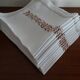 Tablecloth and 10 napkins with bedding