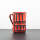 Small pitcher Ceramic - ceramic Capron - red pitcher (Vallauris)