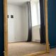 Antique mirror with pediments 138cm beveled glass