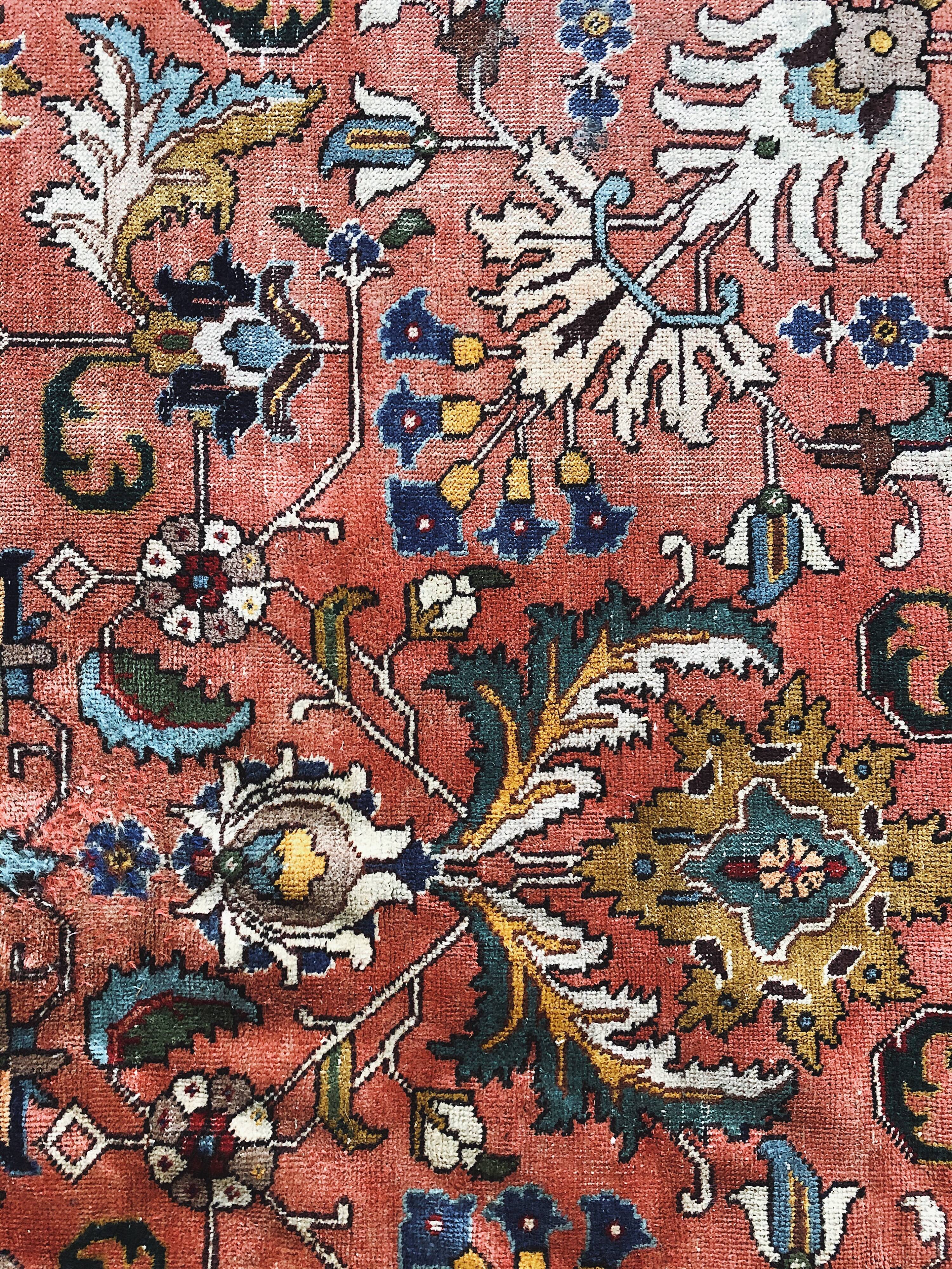 Old carpet 210 x 300 cm