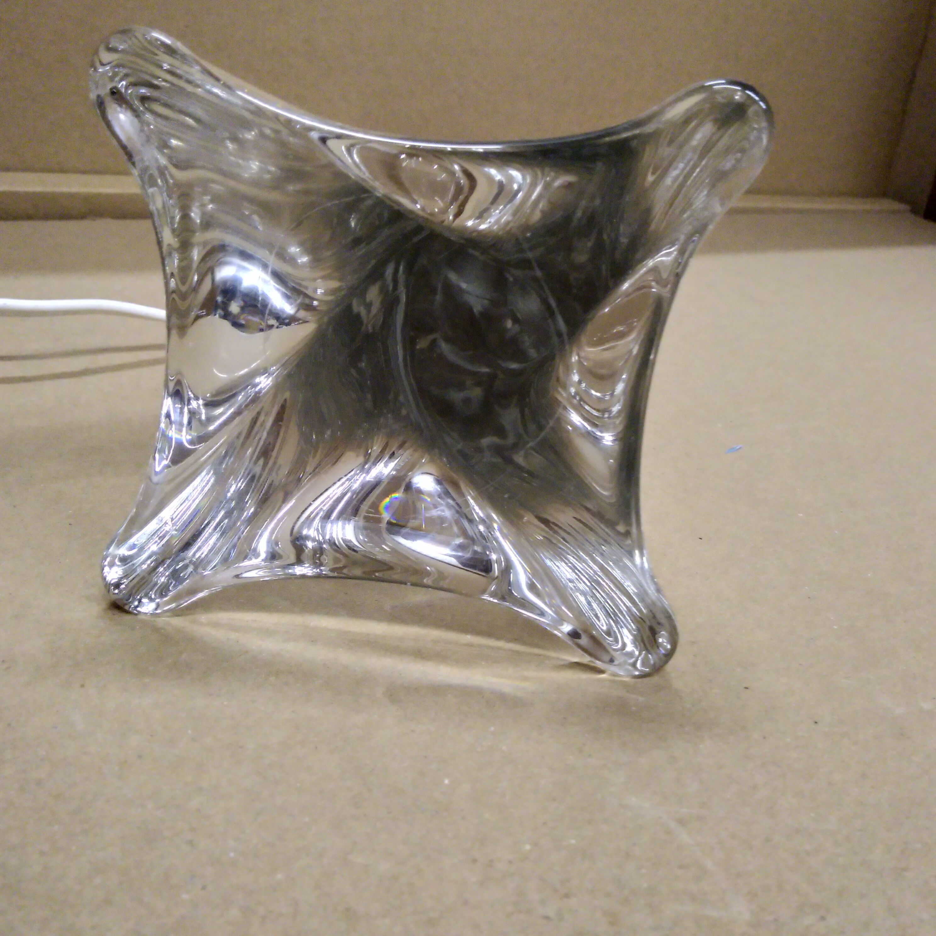 Crystal lamp foot 1940