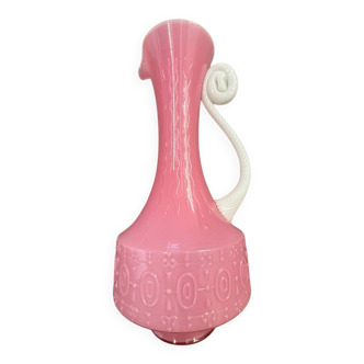 Vintage opaline rose vase design