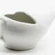 White ceramic saucier