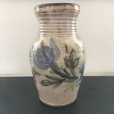 XL vase with floral decoration