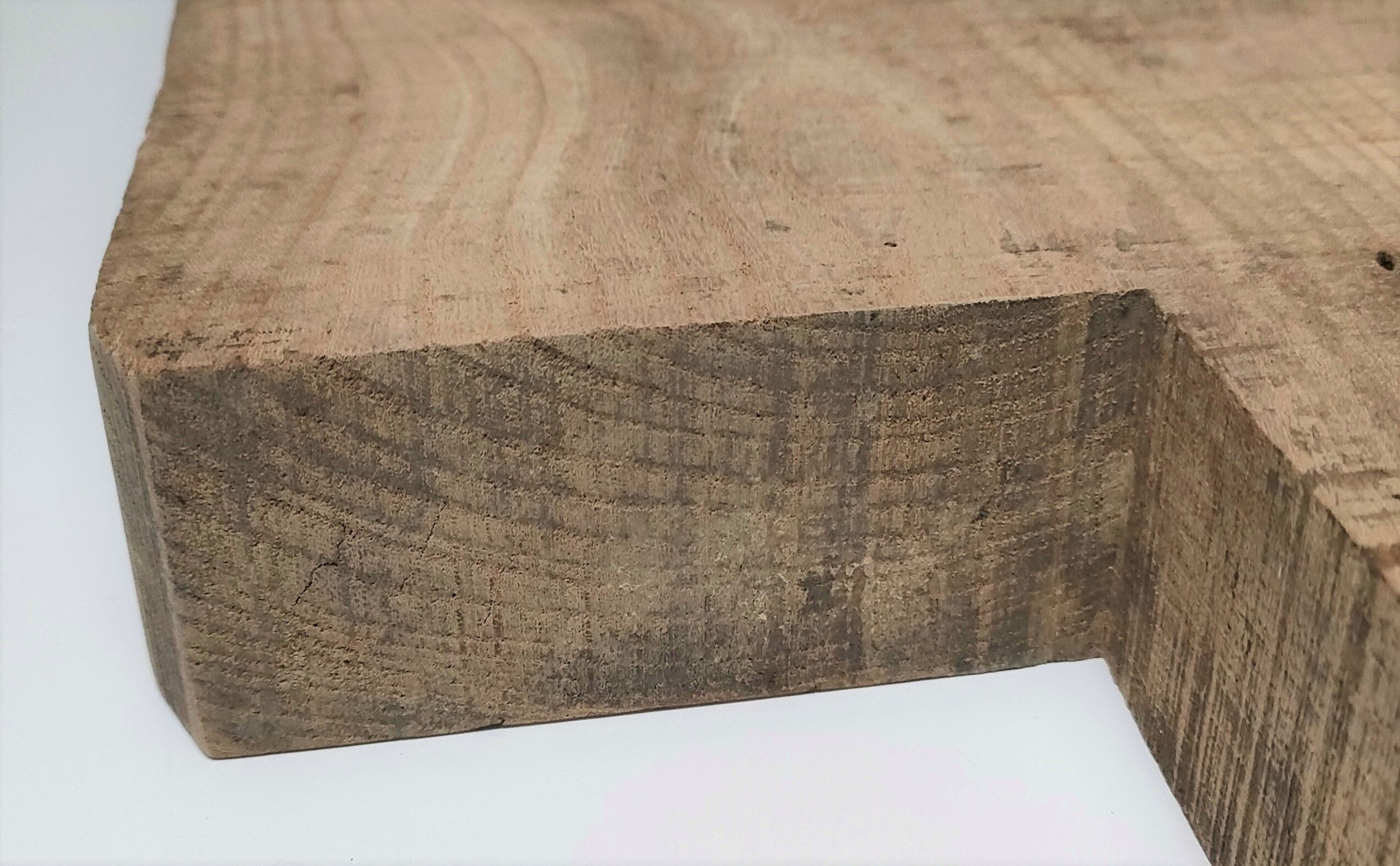 Cutting board XXL log early XXth H. 59 cm