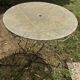 Vintage wrought iron garden table