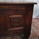 Louis XIV oak chest from the 19th century.