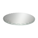 Vintage round mirror, freestanding, Art Deco, bevelled, 1940s 50s