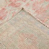 6x9 Pale Red & Beige Vintage Rug