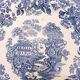 Assiette porcelaine anglaise vintage - myott - 1982