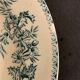 6 old blue flat plates La Samaritane Terre de Fer