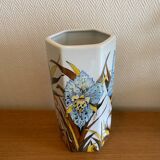 Signed Limoges porcelain vase