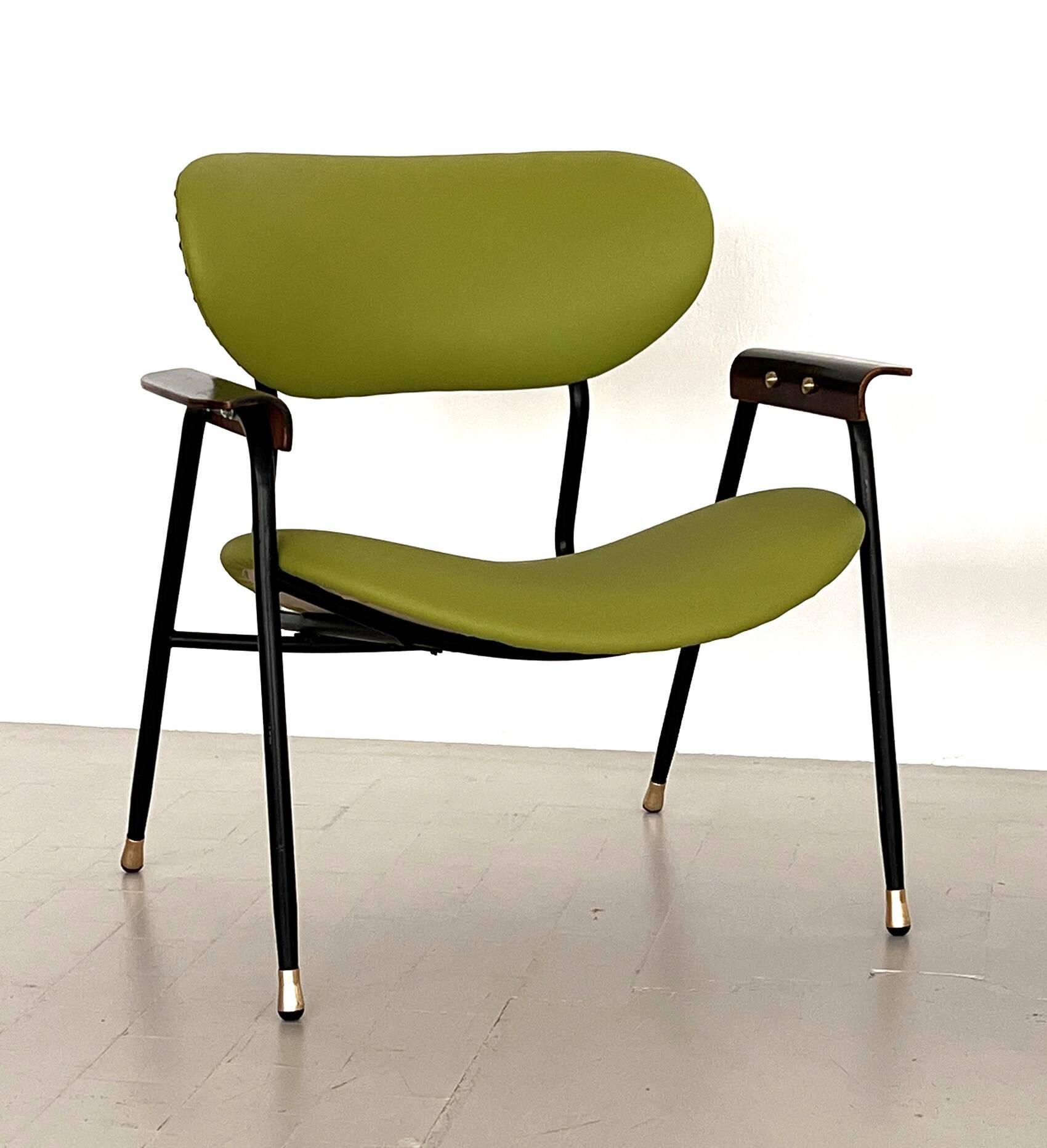 Pair of Lounge Chairs by Gastone Rinaldi, 1960s