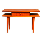 1960s double tray side table