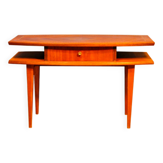 1960s double tray side table