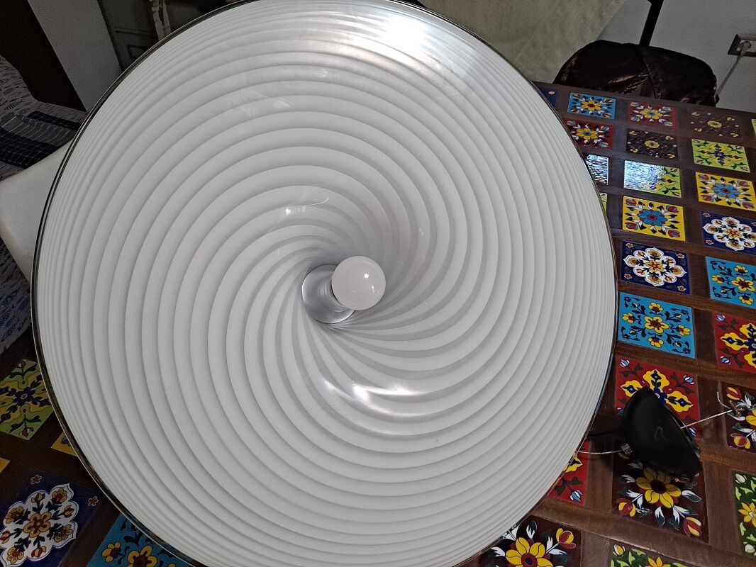 Large Murano Swirl Ceiling Pendant