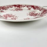 Villeroy & Boch cake plate, "Valeria" model, red tones