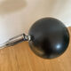 Desk lamp with black and chrome balance Massive vintage 80s